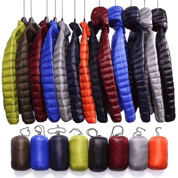 2021 autumn winter lightweight et men casual slim hooded ultra-thin warm coat white duck down ets windproof parkas, Black;white
2021 autumn winter lightweight et men casual slim hooded ultra-thin warm coat white duck down ets windproof parkas, Black;white