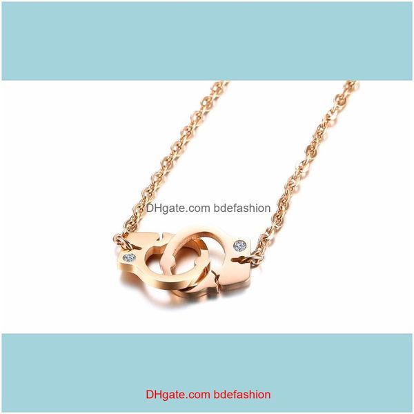pendant & jewelryfashion stainless steel rose gold color handcuffs pendants for women jewelry femme shiny rhinestones necklaces ladies drop, Silver
pendant & jewelryfashion stainless steel rose gold color handcuffs pendants for women jewelry femme shiny rhinestones necklaces ladies drop, Silver
