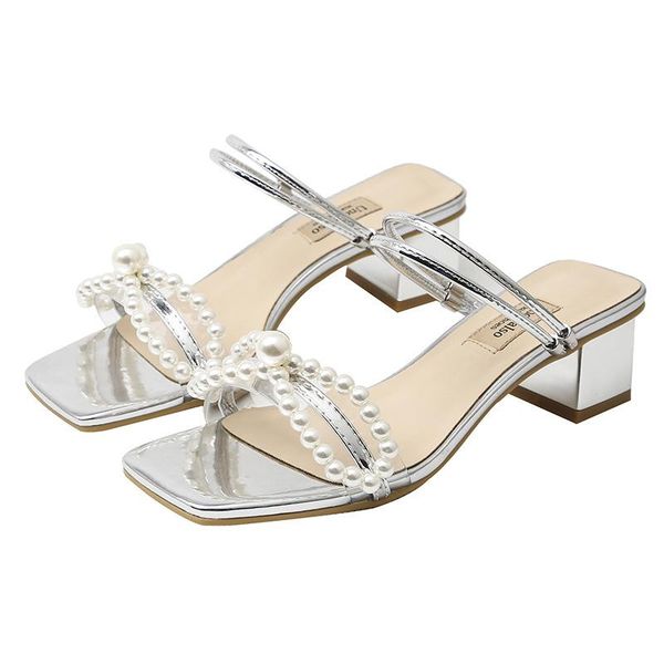 pearl designed butterfly knot ladies summer high heel slides shoes female beach flip flops leisure women sandals, Black
pearl designed butterfly knot ladies summer high heel slides shoes female beach flip flops leisure women sandals, Black