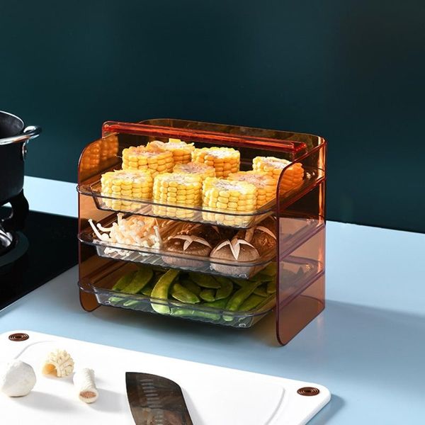 dishes & plates 449c kitchen storage rack 3 layers cooking stackable fruit vegetables serving tray organizer multi-functional
dishes & plates 449c kitchen storage rack 3 layers cooking stackable fruit vegetables serving tray organizer multi-functional