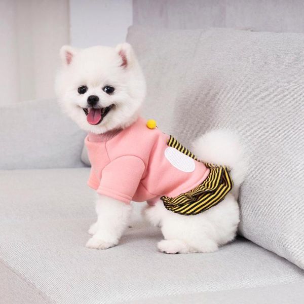 dog skirt ruffled hem breathable cartoon bee printing cotton two-legged pet dress for daily life cross-dressing party clothes apparel
dog skirt ruffled hem breathable cartoon bee printing cotton two-legged pet dress for daily life cross-dressing party clothes apparel