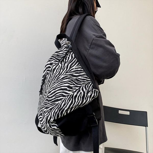 zebra print travel backpack bag large capacity functional men streetwear hip hop male cool college unisex
zebra print travel backpack bag large capacity functional men streetwear hip hop male cool college unisex