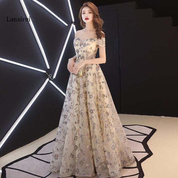 casual dresses slash neck women dress elegant champagne color long floral sequined party bandage robe femme, Black;gray
casual dresses slash neck women dress elegant champagne color long floral sequined party bandage robe femme, Black;gray