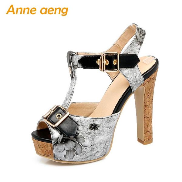 summer women sandals high chunky heel platform shoes peep-toe buckle strap classic ladies black big size 33-46
summer women sandals high chunky heel platform shoes peep-toe buckle strap classic ladies black big size 33-46