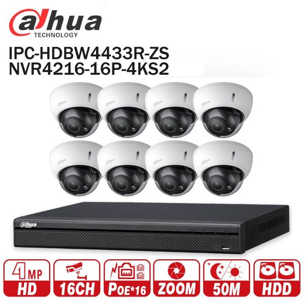 dahua security cctv camera kit 16poe 4k nvr4216-16p-4ks2 8pcs ip ipc-hdbw4433r-zs p2p surveillance system easy to install systems
dahua security cctv camera kit 16poe 4k nvr4216-16p-4ks2 8pcs ip ipc-hdbw4433r-zs p2p surveillance system easy to install systems