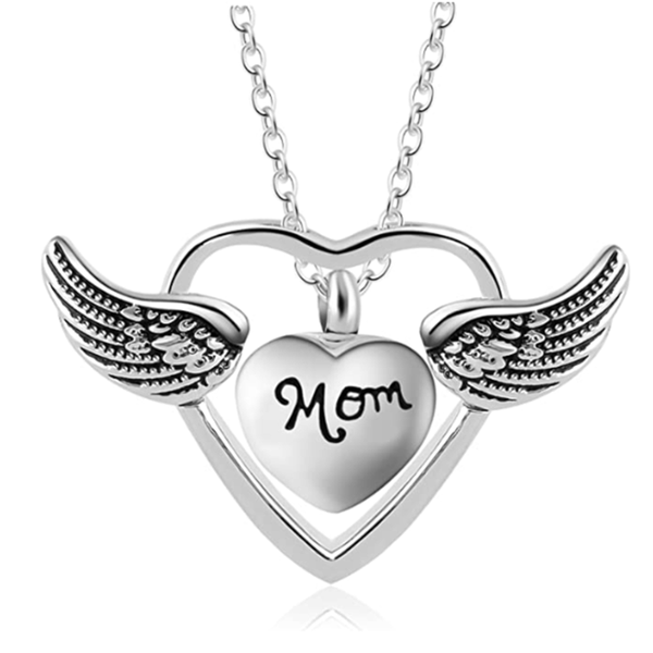 pendant necklaces cremation urn necklace jewelry a piece of my heart lives in heaven carved keepsake waterproof memorial for mom&dad, Silver
pendant necklaces cremation urn necklace jewelry a piece of my heart lives in heaven carved keepsake waterproof memorial for mom&dad, Silver