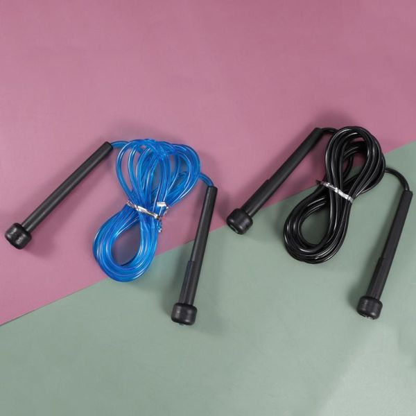 jump ropes 2pcs crystal pvc handles skipping rope professional sports equipment for adults students (black+blue)
jump ropes 2pcs crystal pvc handles skipping rope professional sports equipment for adults students (black+blue)
