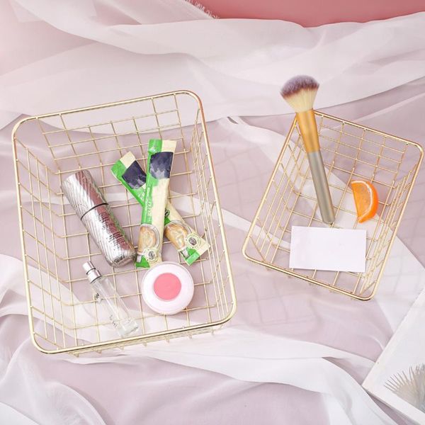 storage baskets basket golden household iron box clothes sundries organizer container for bedroom bathroom
storage baskets basket golden household iron box clothes sundries organizer container for bedroom bathroom