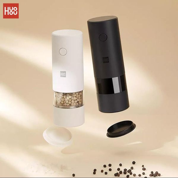 smart home control huohou portable adjustable electric pepper salt spice mill grinder seasoning kitchen tools grinding for cooking restauran
smart home control huohou portable adjustable electric pepper salt spice mill grinder seasoning kitchen tools grinding for cooking restauran