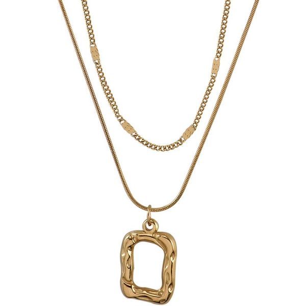 wholesale trendy female pendant gold and silver color two layers link chain choker necklace women metal jewelry accessory party necklaces
wholesale trendy female pendant gold and silver color two layers link chain choker necklace women metal jewelry accessory party necklaces