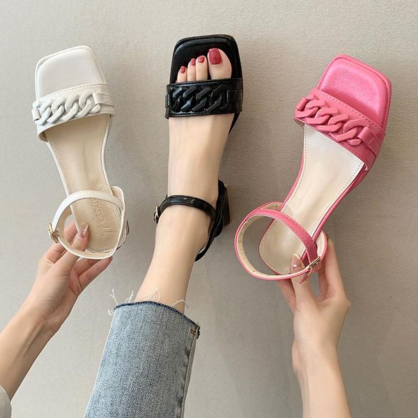 sandals med comfort shoes for women female sandal all-match 2021 summer clear heels medium girls beige fashion back strap basic rome, Black
sandals med comfort shoes for women female sandal all-match 2021 summer clear heels medium girls beige fashion back strap basic rome, Black