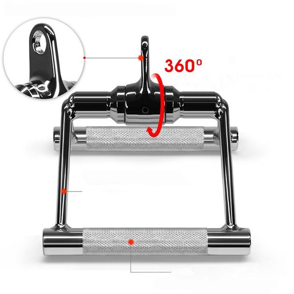 rotatable gym fitness t bar for pulley cable machine rowing v biceps triceps back muscle workout row handle accessories
rotatable gym fitness t bar for pulley cable machine rowing v biceps triceps back muscle workout row handle accessories