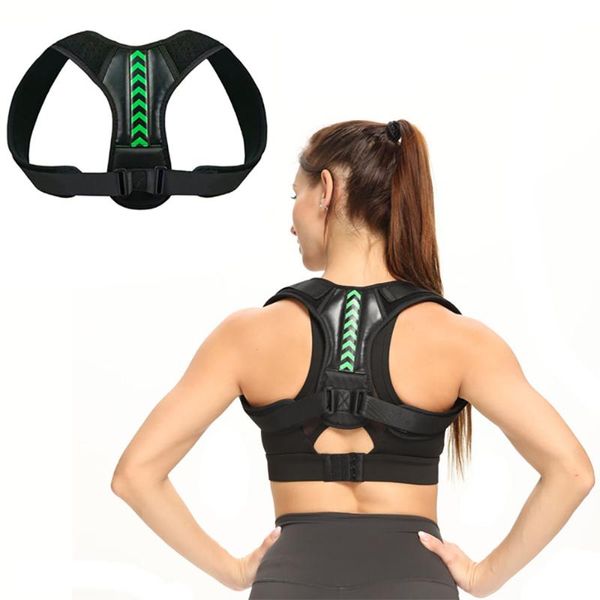 back support adjustable posture corrector clavicle spine brace orthopedic corset home office upper waist reshape body, Black;blue
back support adjustable posture corrector clavicle spine brace orthopedic corset home office upper waist reshape body, Black;blue