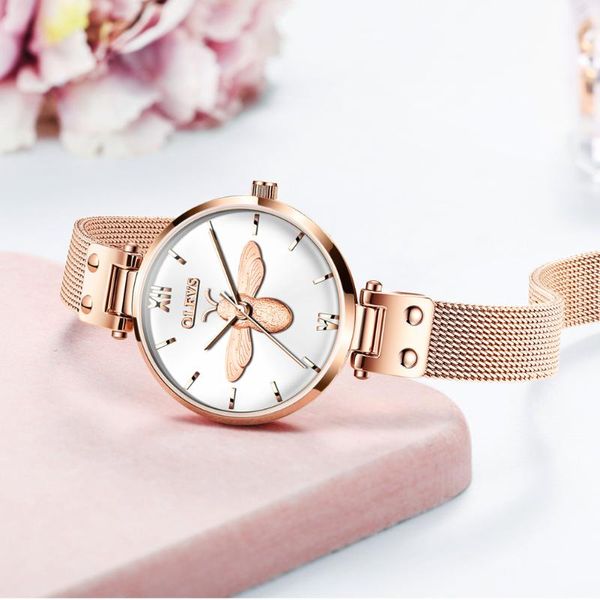 wristwatches trending women watches waterproof bee butterfly stainless steel ladies bracelet watch casual quartz wristwatch 202, Slivery;brown
wristwatches trending women watches waterproof bee butterfly stainless steel ladies bracelet watch casual quartz wristwatch 202, Slivery;brown