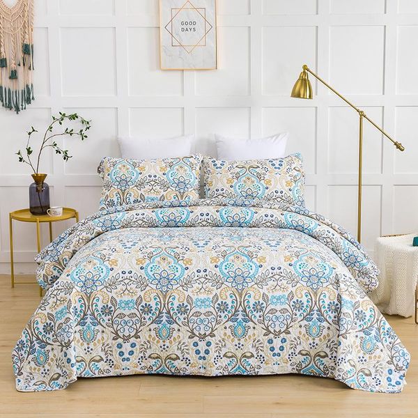 cotton bedspread on the bed 3pcs print quilts cover shams king size 260x270 coverlets summer blanket for double chausub comforters & sets
cotton bedspread on the bed 3pcs print quilts cover shams king size 260x270 coverlets summer blanket for double chausub comforters & sets