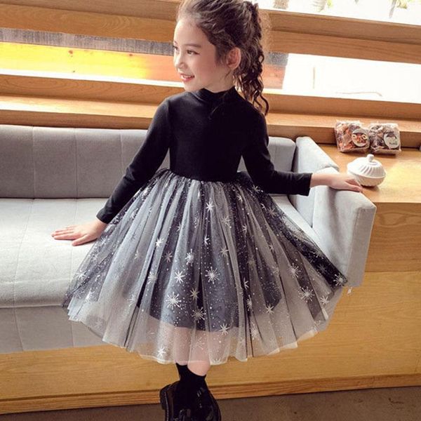 girl's dresses princess girls snowflake sequins dress kids spring for long sleeve party vestidos baby children clothes 2021, Red;yellow
girl's dresses princess girls snowflake sequins dress kids spring for long sleeve party vestidos baby children clothes 2021, Red;yellow