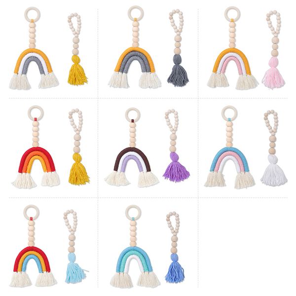 wall decor nursery decorations wooden bead string garland tassels rainbow hanging ornaments baby stroller pendant children toys 1789 b3
wall decor nursery decorations wooden bead string garland tassels rainbow hanging ornaments baby stroller pendant children toys 1789 b3