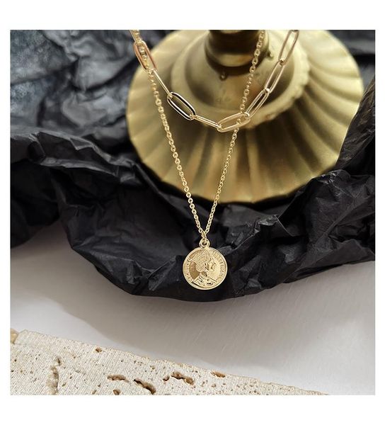 chains vintage bohemia gold coin letter layered chain necklace for women long thick thin choker collar pendant jewelry gifts, Silver
chains vintage bohemia gold coin letter layered chain necklace for women long thick thin choker collar pendant jewelry gifts, Silver