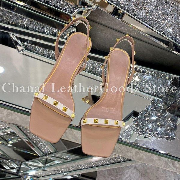 sandals 2021 high heels sandal for woman genuine leather dressing shoes rivet heel shoe style9, Black
sandals 2021 high heels sandal for woman genuine leather dressing shoes rivet heel shoe style9, Black