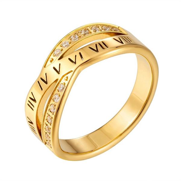 wedding rings trendy hollow cross knotted roman numerals stainless steel cz crystal ring for women men couple party jewelry gift, Slivery;golden
wedding rings trendy hollow cross knotted roman numerals stainless steel cz crystal ring for women men couple party jewelry gift, Slivery;golden