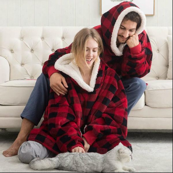 winter pocket hooded blanket women hoodie fleece plush warm coral tv with sleeve clothes, Black
winter pocket hooded blanket women hoodie fleece plush warm coral tv with sleeve clothes, Black