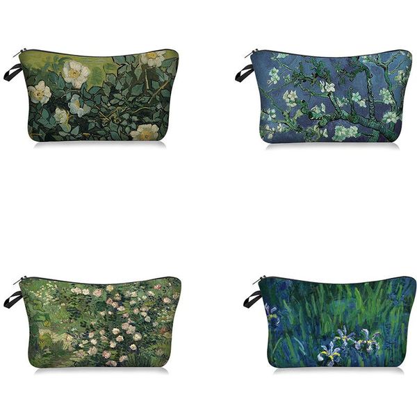 cosmetic bags & cases women travel storage oil painting series bag contains wash female make-up
cosmetic bags & cases women travel storage oil painting series bag contains wash female make-up