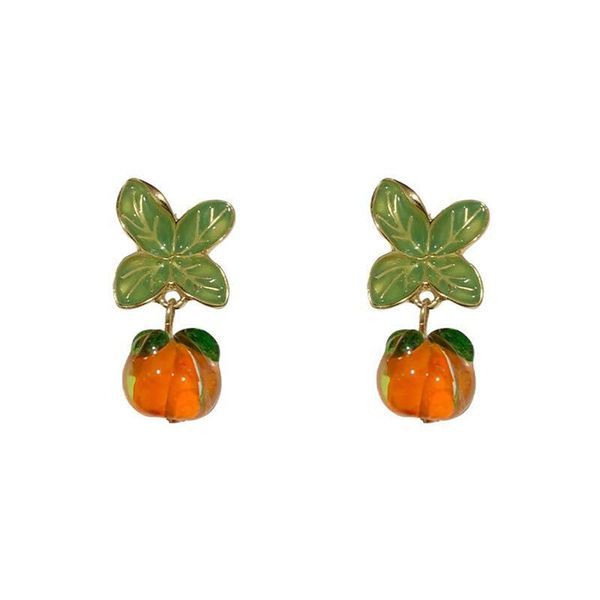 stud glass persimmon drops of glaze flower earrings fashionable joker retro geometric women jewelry, Golden;silver
stud glass persimmon drops of glaze flower earrings fashionable joker retro geometric women jewelry, Golden;silver