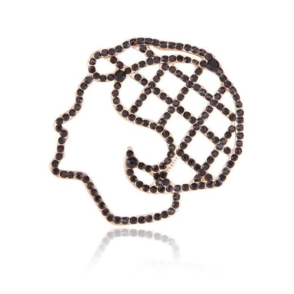 pins, brooches women famouse design lady human head crystal brooch pin jewelry, Gray
pins, brooches women famouse design lady human head crystal brooch pin jewelry, Gray