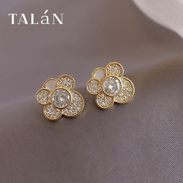 hoop & huggie designer model rhinestone round flower earrings korean exquisite refined grace internet influencer stud fashion, Golden;silver
hoop & huggie designer model rhinestone round flower earrings korean exquisite refined grace internet influencer stud fashion, Golden;silver