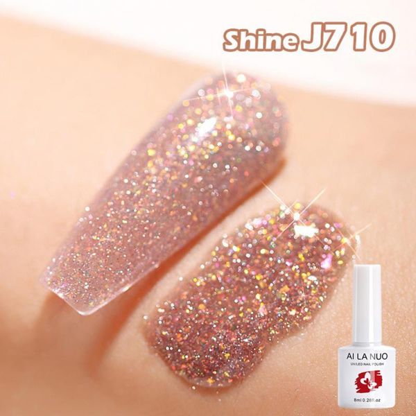 nail gel 8ml glitter polish uv sequins semi permanent varnish colorful potherapy glue diy manicure, Red;pink
nail gel 8ml glitter polish uv sequins semi permanent varnish colorful potherapy glue diy manicure, Red;pink