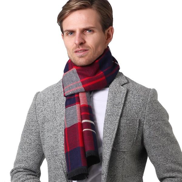 scarves leisure vertical stripe men scarf winter cashmere poncho warm wool long male bufandas hombre, Blue;gray
scarves leisure vertical stripe men scarf winter cashmere poncho warm wool long male bufandas hombre, Blue;gray