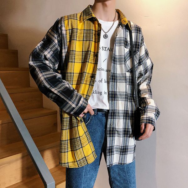 men's polos blouse of high-quality cotton, loose shirt with long sleeves, slim fit for men, hip-hop , lapel clothes, , hq3h, White;black
men's polos blouse of high-quality cotton, loose shirt with long sleeves, slim fit for men, hip-hop , lapel clothes, , hq3h, White;black