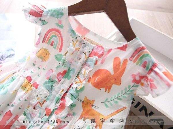 girls flower print cotton dresses children dress kids clothing wholesale girl's, Red;yellow
girls flower print cotton dresses children dress kids clothing wholesale girl's, Red;yellow