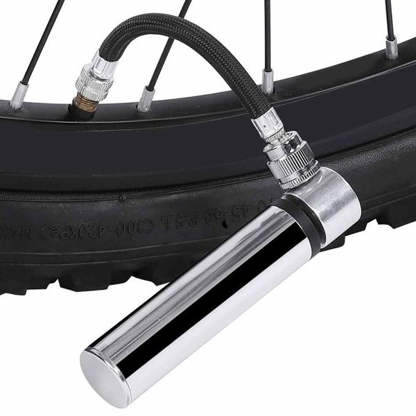 bike pumps 120psi bicycle pump mini portable silver aluminum alloy wear-resistant cycling tire inflator basketball football
bike pumps 120psi bicycle pump mini portable silver aluminum alloy wear-resistant cycling tire inflator basketball football