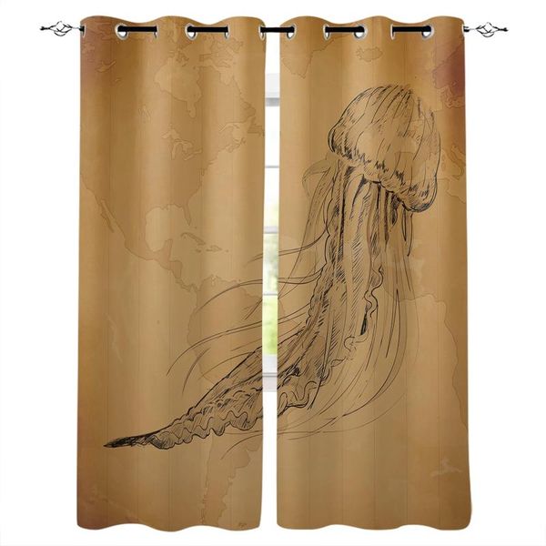 vintage jellyfish bedroom modern window curtain for living room decoration curtains home textile drapes &
vintage jellyfish bedroom modern window curtain for living room decoration curtains home textile drapes &