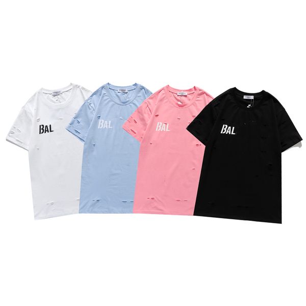 2021ss classic luxury t shirts all-match limited hole designer t-shirt fashion printing short sleeve, White;black
2021ss classic luxury t shirts all-match limited hole designer t-shirt fashion printing short sleeve, White;black