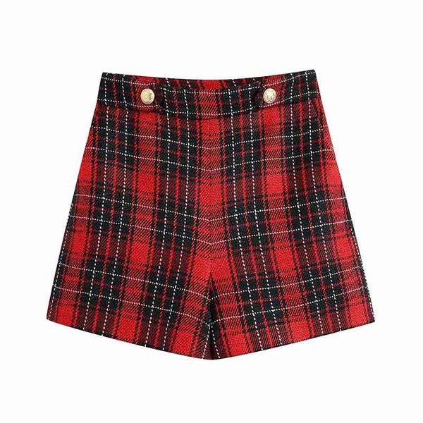 vintage women elegant tweed shorts spring-autumn fashion ladies red plaid patchwork female chic 210430, Black
vintage women elegant tweed shorts spring-autumn fashion ladies red plaid patchwork female chic 210430, Black