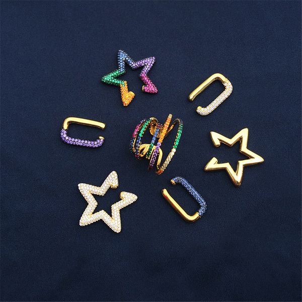 s925 sterling silver february new colorful star-shaped ear bone clip female with color diamond geometric square earrings
s925 sterling silver february new colorful star-shaped ear bone clip female with color diamond geometric square earrings