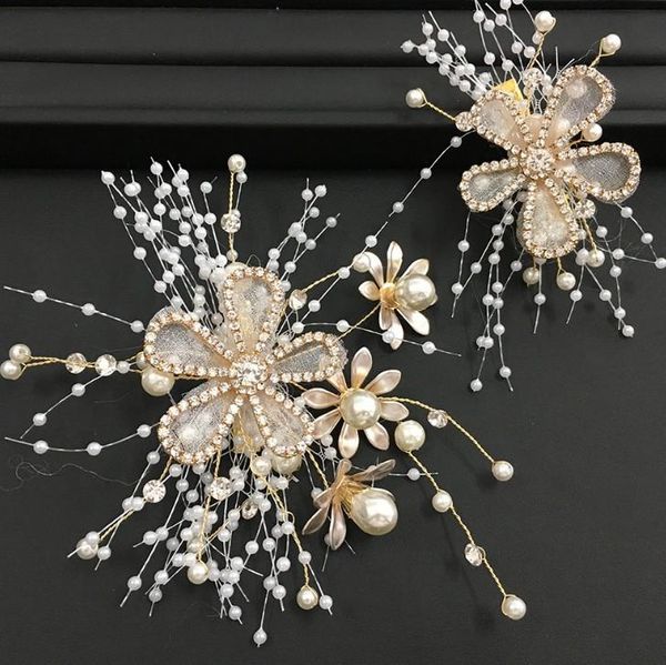hair clips & barrettes 2pcs elegant wedding bridal pearl pins comb gold flower crystal bridesmaid jewelry accessories women, Golden;silver
hair clips & barrettes 2pcs elegant wedding bridal pearl pins comb gold flower crystal bridesmaid jewelry accessories women, Golden;silver