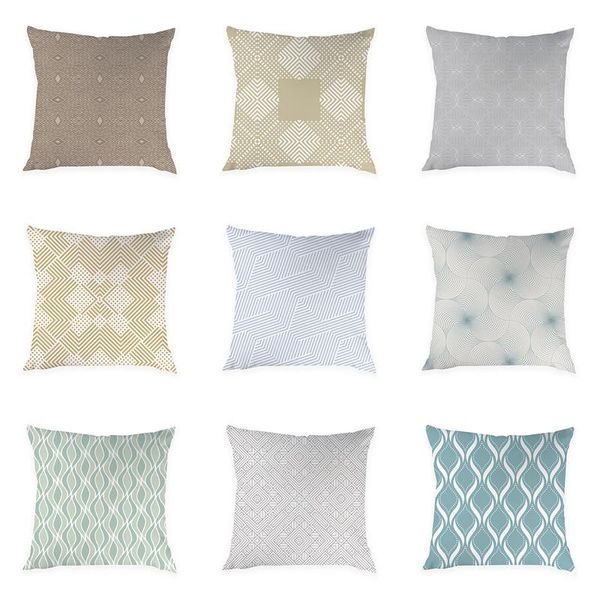 cushion/decorative pillow geometric patterns cushion cover covers home decor plaid printing soft peach skin for sofa bed 45x45cm
cushion/decorative pillow geometric patterns cushion cover covers home decor plaid printing soft peach skin for sofa bed 45x45cm