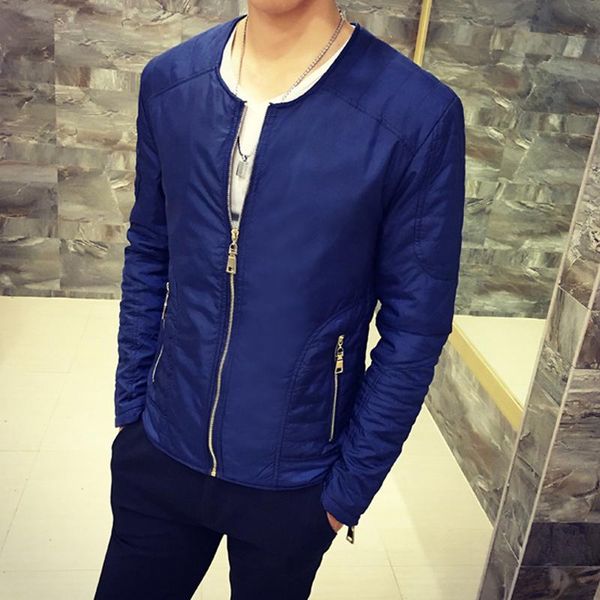 men's jackets autumn and winter big baseball jacket slim down cotton light solid color coat, Black;brown
men's jackets autumn and winter big baseball jacket slim down cotton light solid color coat, Black;brown