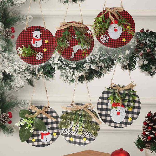 christmas new decorations wreath door hanging cloth wooden doorplate wreath santa claus pendant
christmas new decorations wreath door hanging cloth wooden doorplate wreath santa claus pendant