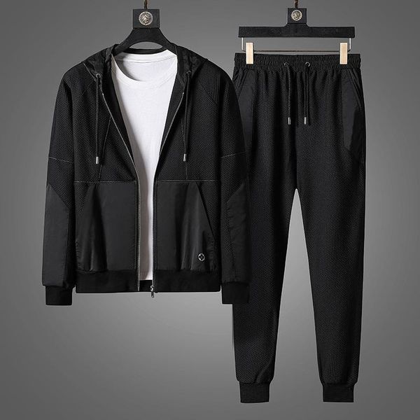 men's tracksuits 2021 casual sports suit hooded cardigan youth plus size running sportswear two-piece, Gray
men's tracksuits 2021 casual sports suit hooded cardigan youth plus size running sportswear two-piece, Gray