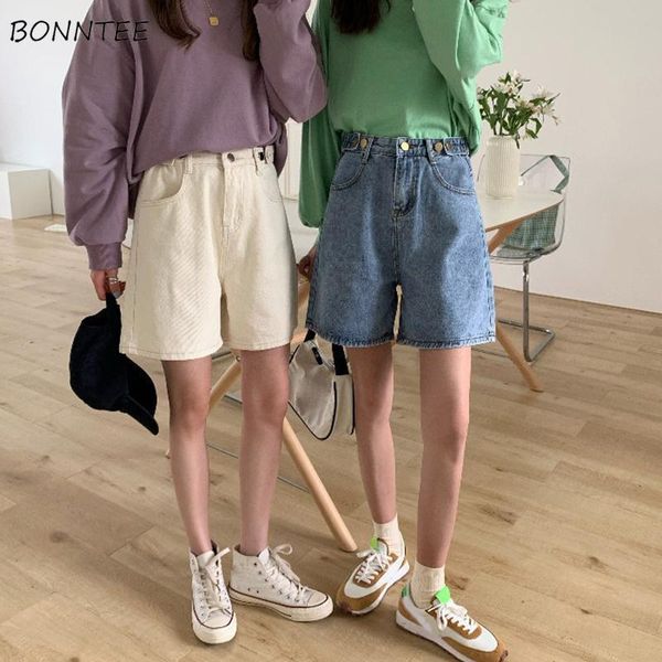 women's shorts women loose stylish vintage streetwear korean style summer female harajuku high waist wide leg leisure all-match friend, White;black
women's shorts women loose stylish vintage streetwear korean style summer female harajuku high waist wide leg leisure all-match friend, White;black