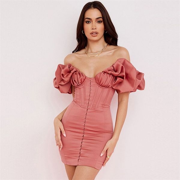 summer women fashion pink off shoulder mini dress short sleeve ruffles celebrity evening runway club party 210507, Black;gray
summer women fashion pink off shoulder mini dress short sleeve ruffles celebrity evening runway club party 210507, Black;gray