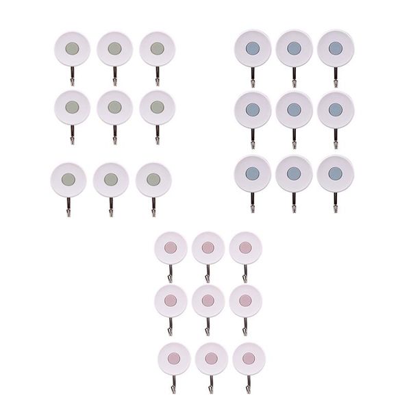 9pcs/set mini plastic adhesive hooks kitchen hook bathroom clothes towel rails holder wall bags hats key home decor &
9pcs/set mini plastic adhesive hooks kitchen hook bathroom clothes towel rails holder wall bags hats key home decor &