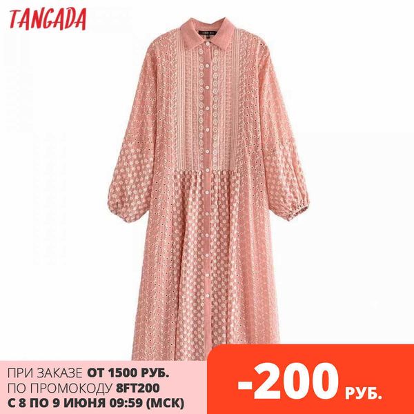tangada women vintage cotton embroidery shirt dress long sleeve buttons females midi dresses vestidos 3h509 210609, Black;gray
tangada women vintage cotton embroidery shirt dress long sleeve buttons females midi dresses vestidos 3h509 210609, Black;gray