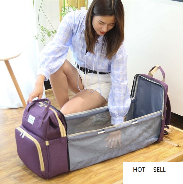 fashionable mummy bag multifunctional waterproof backpack large capacity folding crib dustproof women's outdoor
fashionable mummy bag multifunctional waterproof backpack large capacity folding crib dustproof women's outdoor