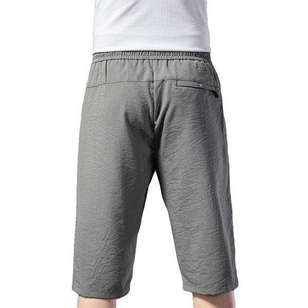 m-5xl summer cotton linen casual shorts gym mens solid color knee length pants thin breathable beach loose men's, White;black
m-5xl summer cotton linen casual shorts gym mens solid color knee length pants thin breathable beach loose men's, White;black