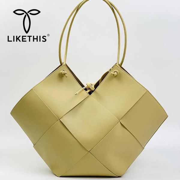 evening bags likethis large capacity tote bag for women designer weaving process genuine leather shopper shoulder woman
evening bags likethis large capacity tote bag for women designer weaving process genuine leather shopper shoulder woman